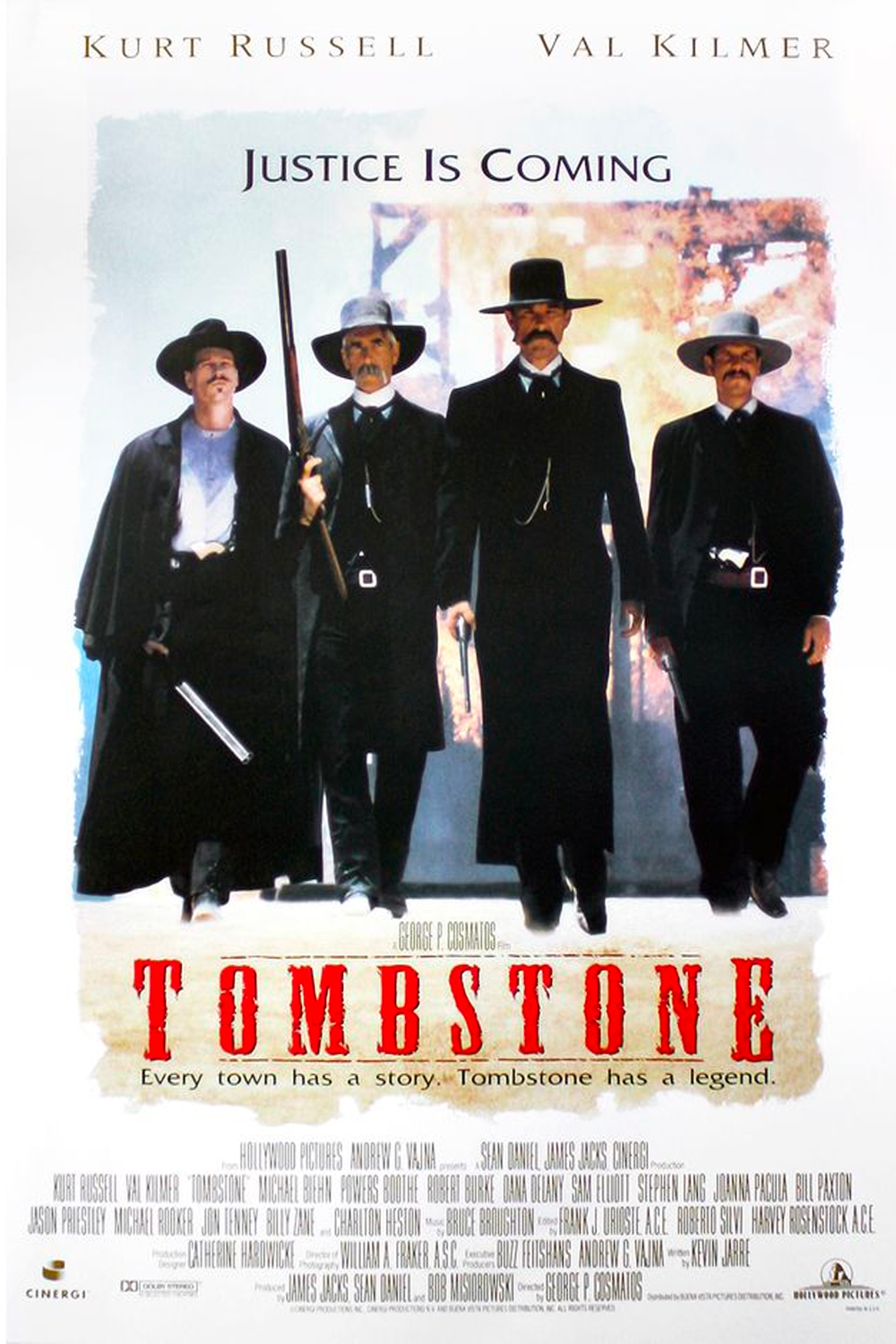 Tombstone scene